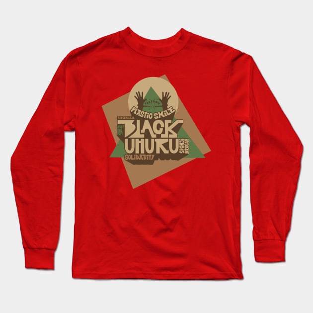 Harmony Echoes: Celebrating the Legacy of Black Uhuru Long Sleeve T-Shirt by Boogosh